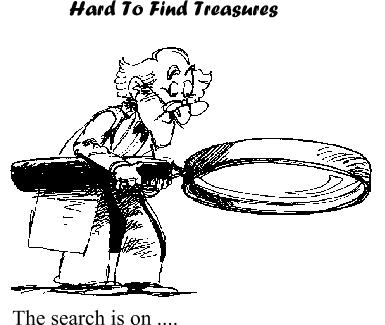Hard-To-Find Treasures